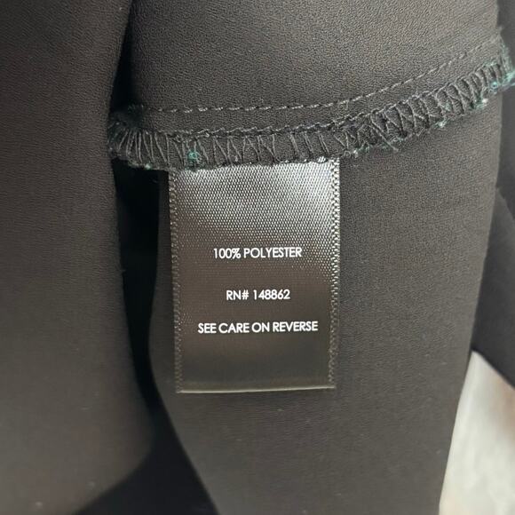 Torrid Black Harper Georgette Pullover 3/4 Sleeve Blouse Plus Size 2 - Picture 5 of 5